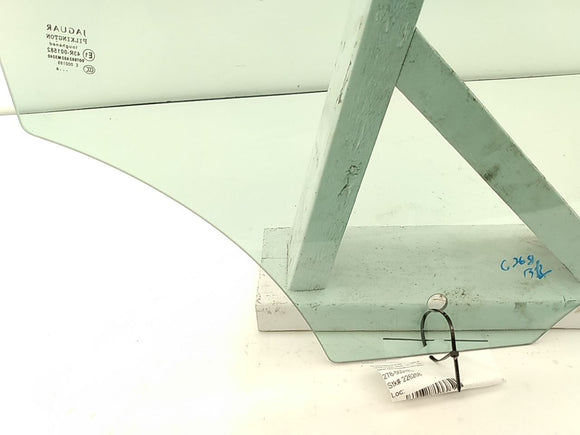 Jaguar XF Left Rear Door Glass