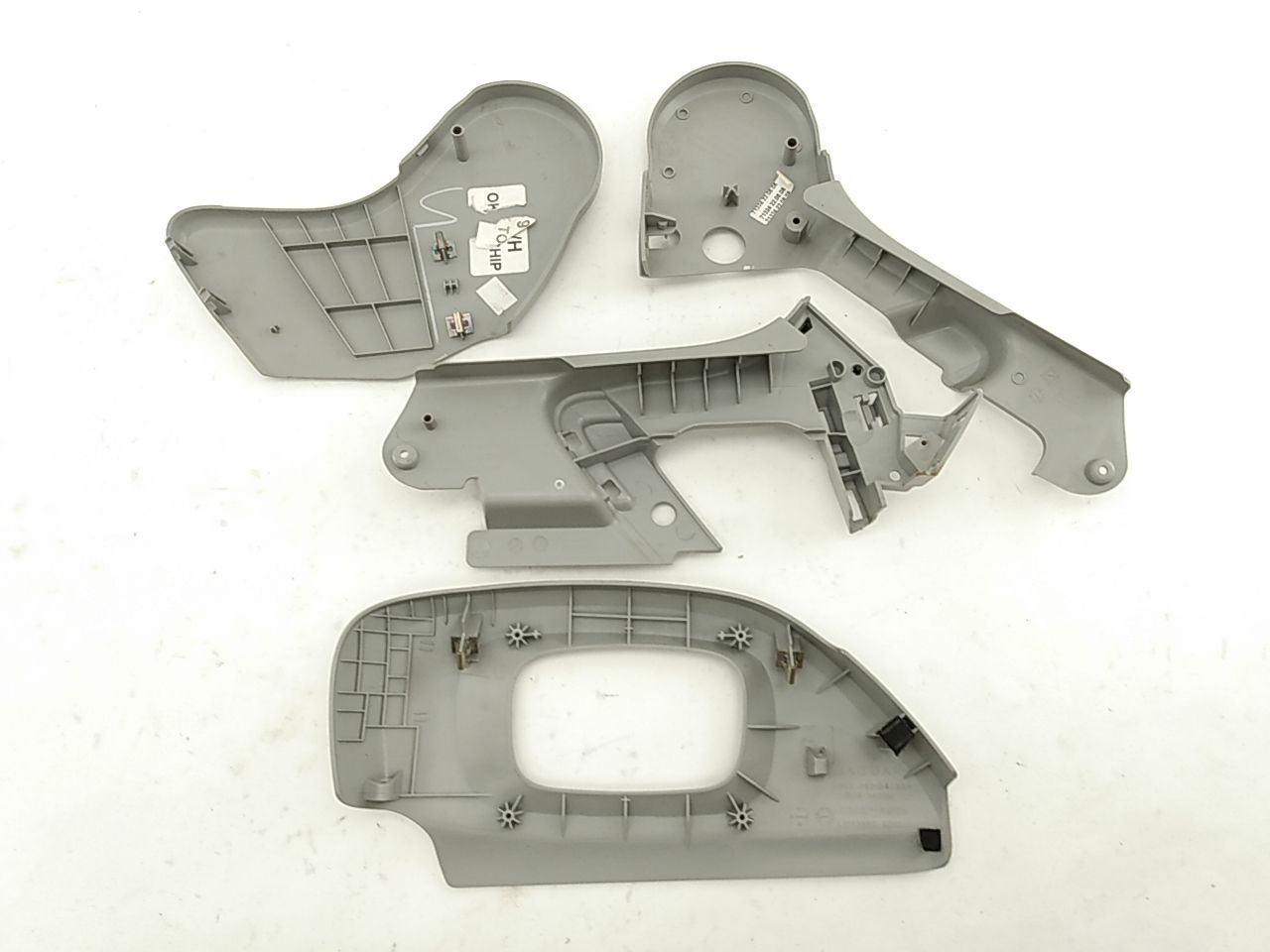 Jaguar XF Set of Front Right Passenger Seat Trim Pieces (4)