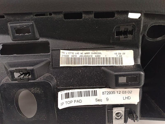 Jaguar XF Upper Dash Panel Assembly