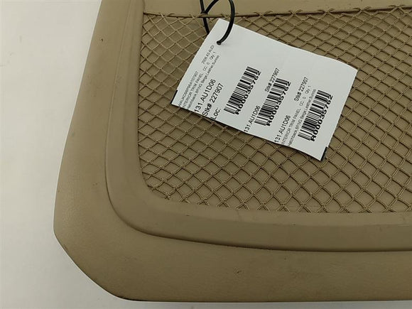 Audi A3 Front Right Seat Back Panel