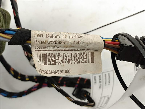 Audi A3 Front Left Seat Wire Harness