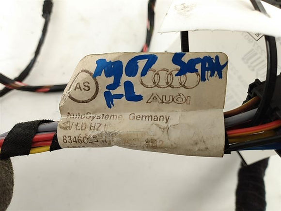 Audi A3 Front Left Seat Wire Harness