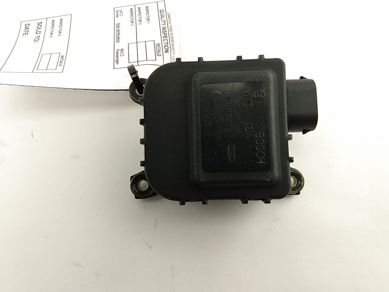 Audi TT Heater Motor Switch - 0