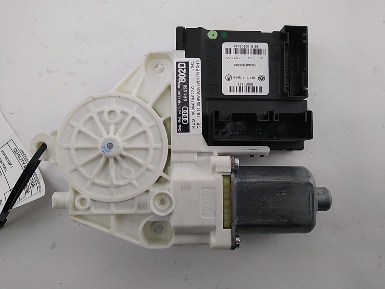 Audi A3 Rear Right Window Motor