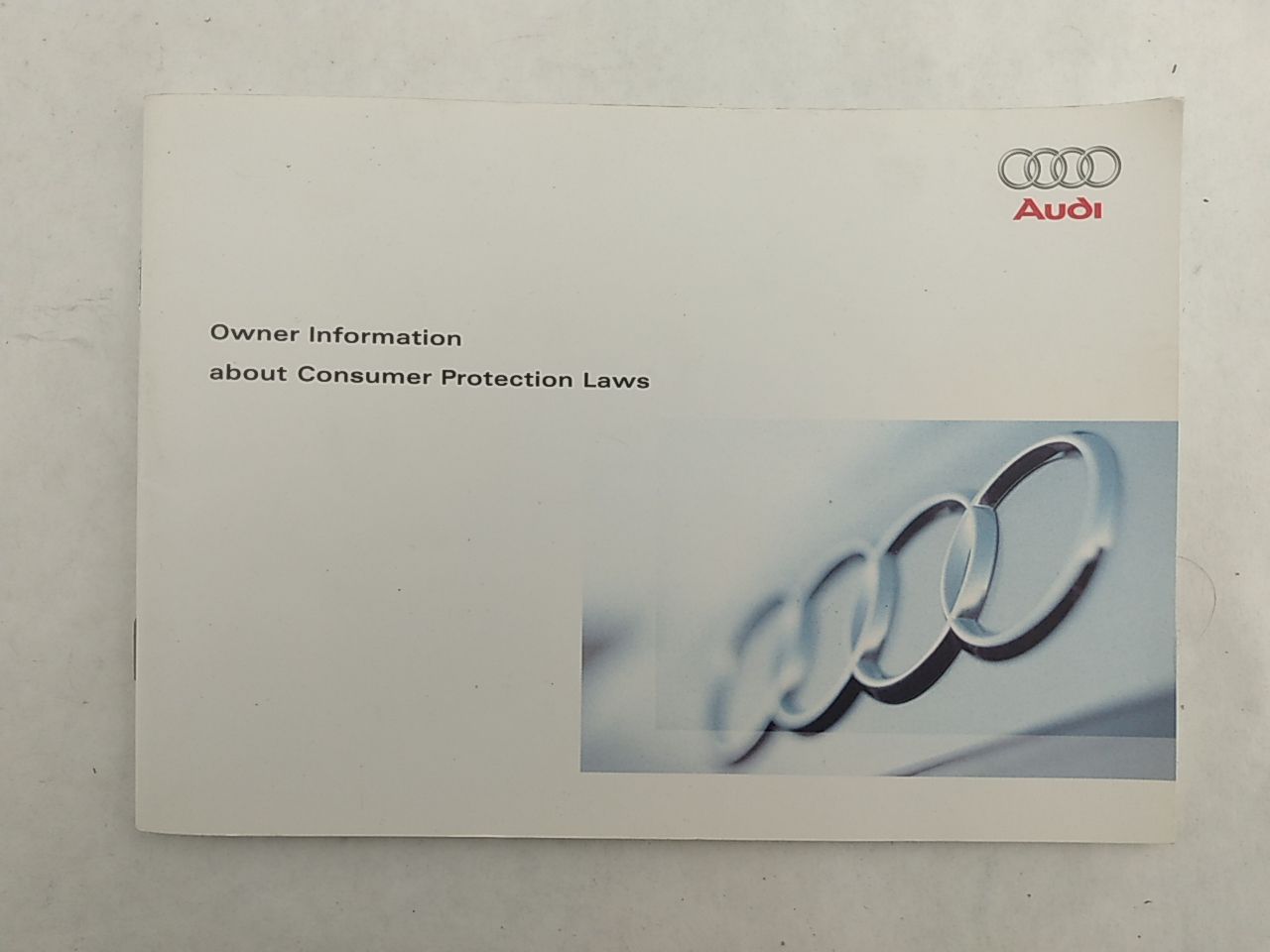 Audi A3 Owners Manual - 0