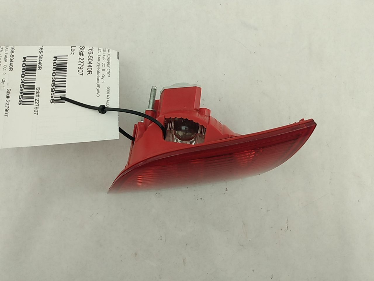 Audi A3 Rear Right Inner Tail Lamp - 0