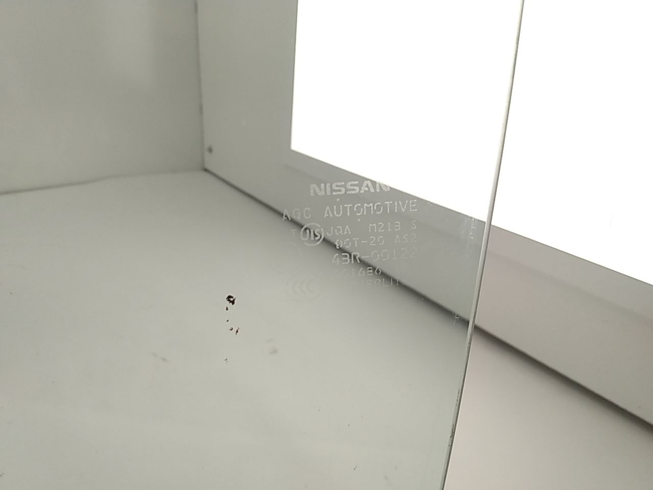 Nissan Leaf Rear Left Door Glass