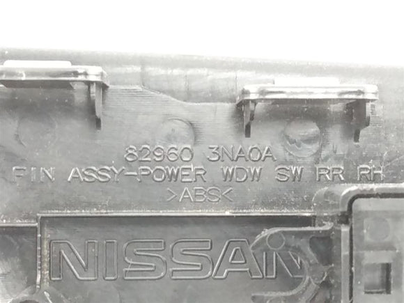 Nissan Leaf Rear Right Door Window Switch