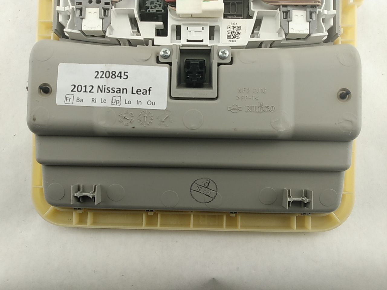 Nissan Leaf Front Overhead Console