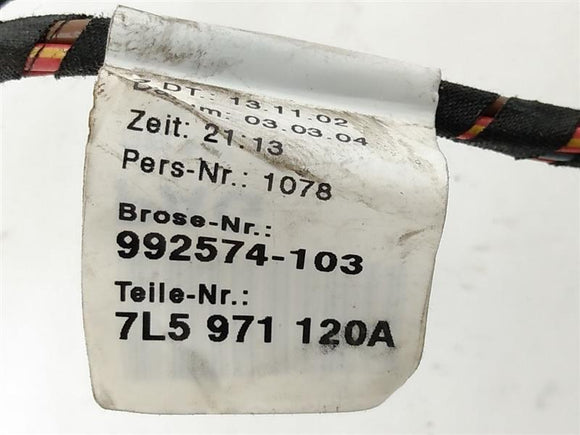 Porsche Cayenne Front Right Door Wire Harness