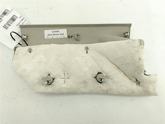Nissan Leaf Front Right Lower Dash Trim Panel