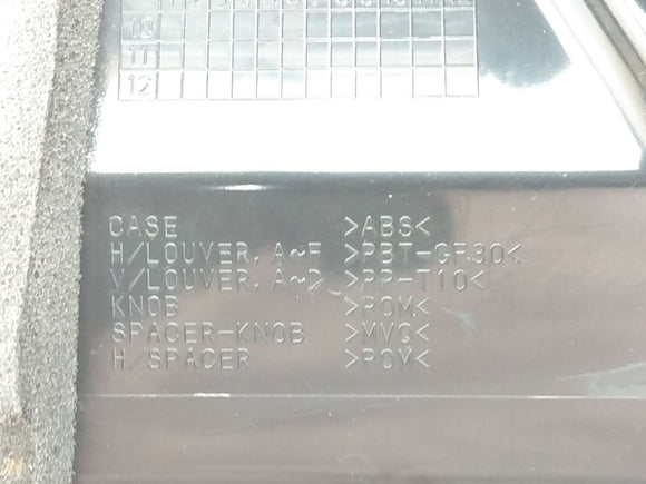 Nissan Leaf Front Left Dash Vent Assembly