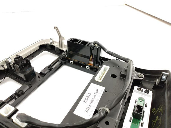 Nissan Leaf Center Dash Panel Controls Assembly