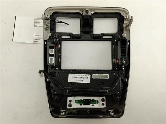 Nissan Leaf Center Dash Panel Controls Assembly
