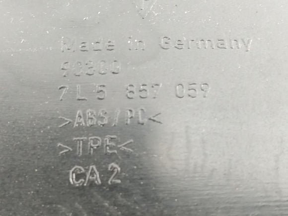 Porsche Cayenne Upper Instrument Cluster Trim