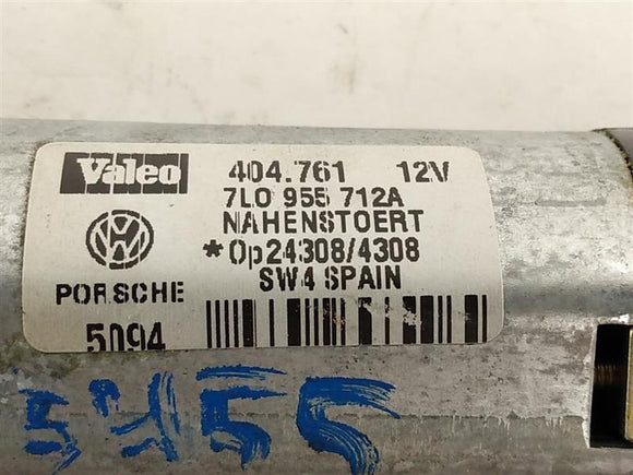 Porsche Cayenne Rear Window Wiper Motor