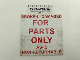 Chevrolet Corvette AS-IS
Steering Column