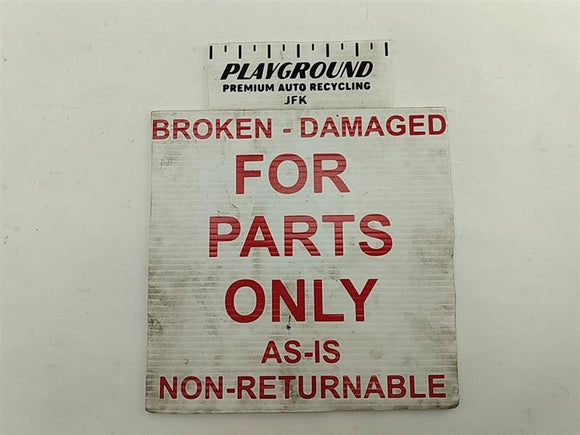 BMW Z4 FOR PARTS ONLY
Steering Column