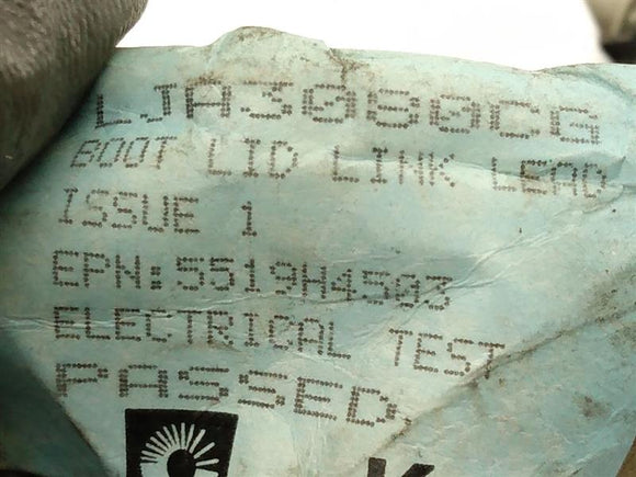 Jaguar XK8 Trunk Lid Wire Harness