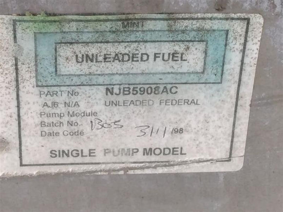 Jaguar XK8 Fuel Tank