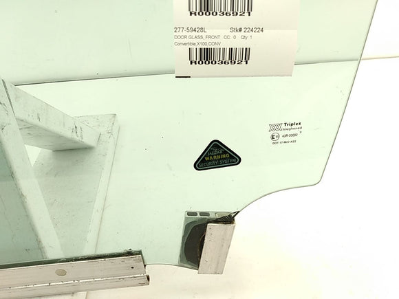 Jaguar XK8 Front Left Door Glass