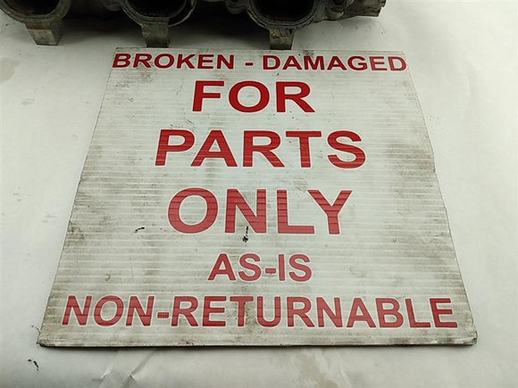 Mitsubishi 3000GT Rear Cylinder Head **AS IS FOR PARTS ONLY**