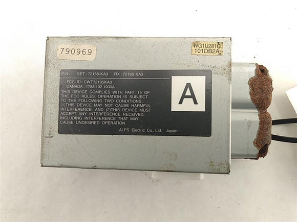 Honda Prelude Keyless Control Module