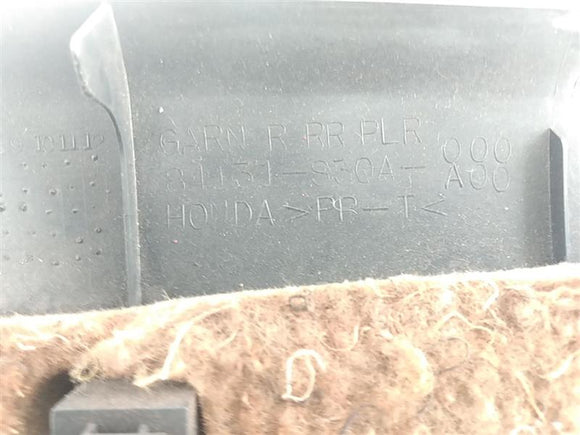 Honda Prelude Rear Right C-Pillar Trim
