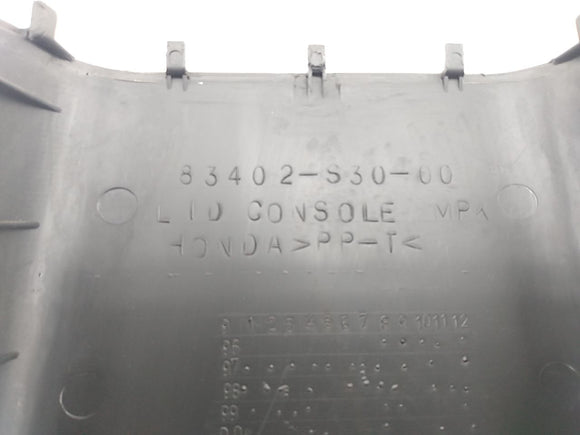 Honda Prelude Center Console Rear Trim Panel