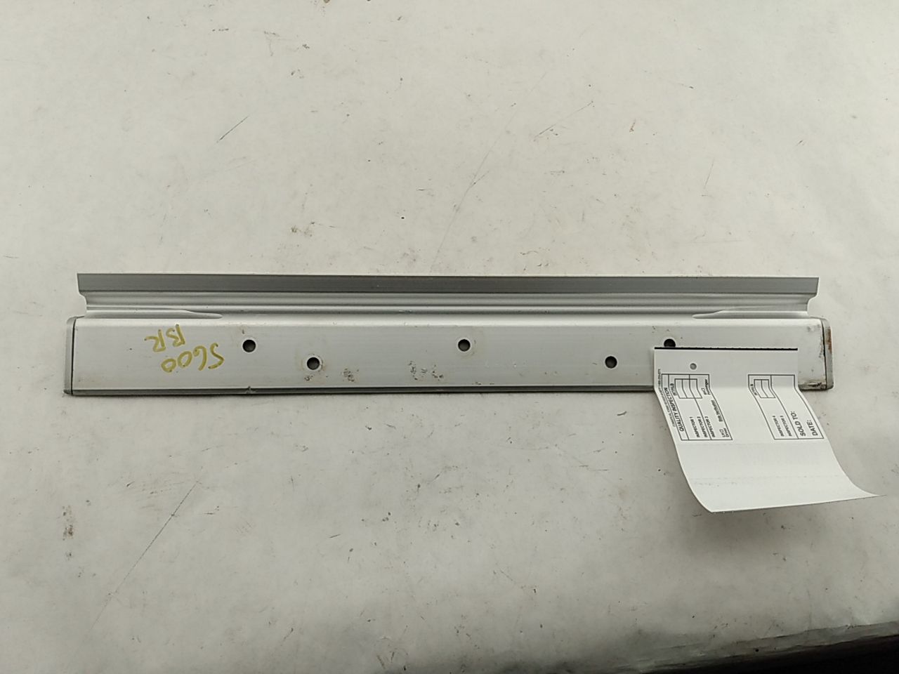 Jaguar XJ6 Rear Right Scuff Plate