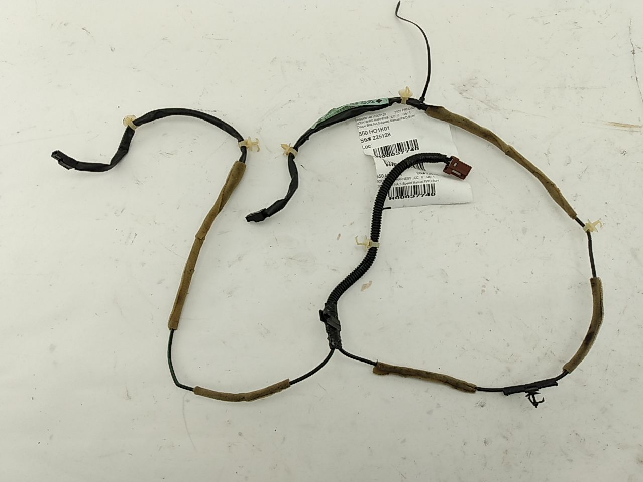 Honda Prelude Rear Defrost Wire Harness