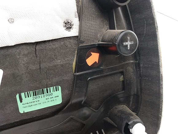 Cadillac CTS Liftgate Lower Trim Panel