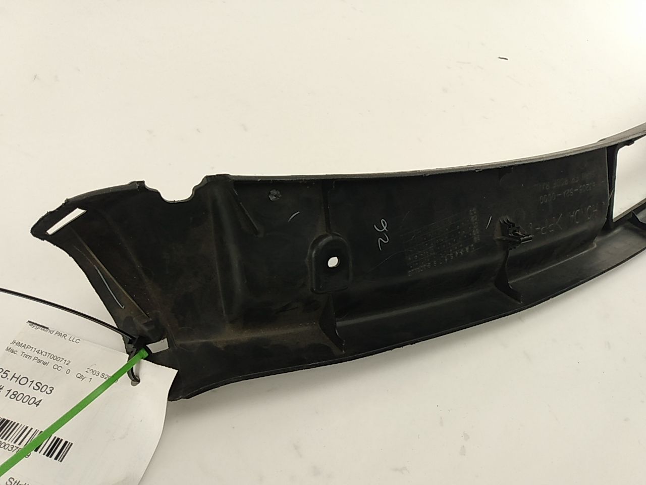 Honda S2000 MISC Trim Panel