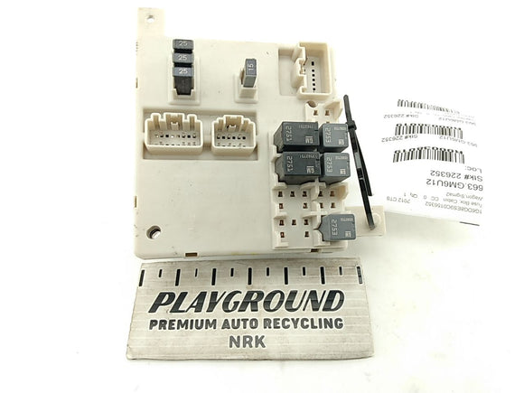 Cadillac CTS Rear Right Cabin Fuse Box