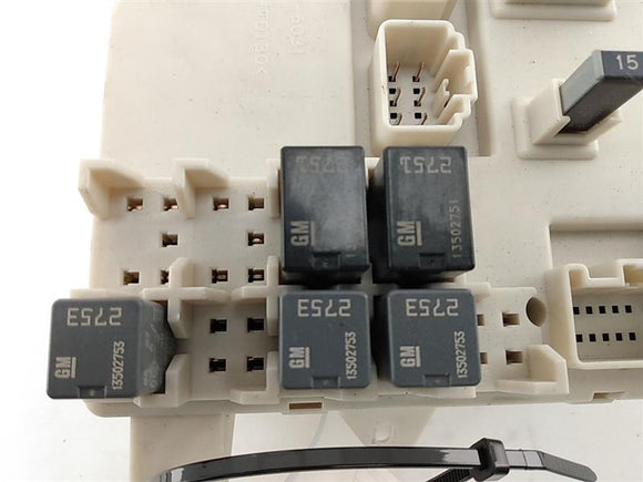 Cadillac CTS Rear Right Cabin Fuse Box