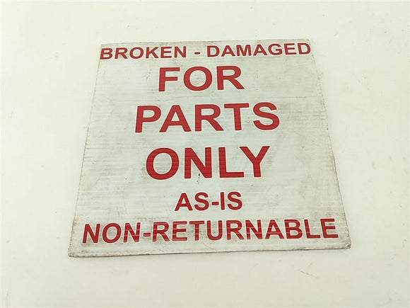 Saab 9-5 Body Wire Harness **AS IS FOR PARTS ONLY**