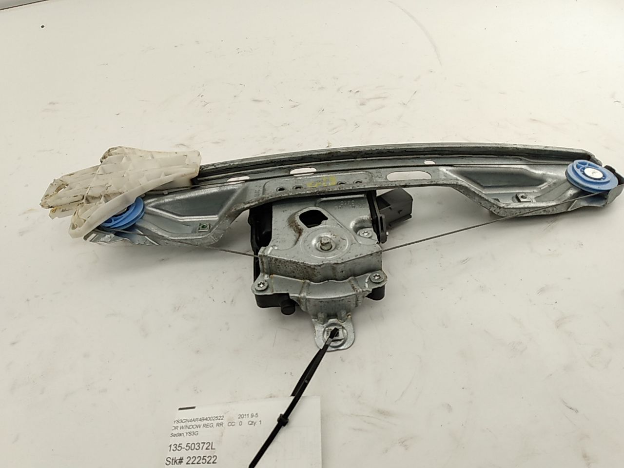 Saab 9-5 Rear Left Window Regulator & Motor