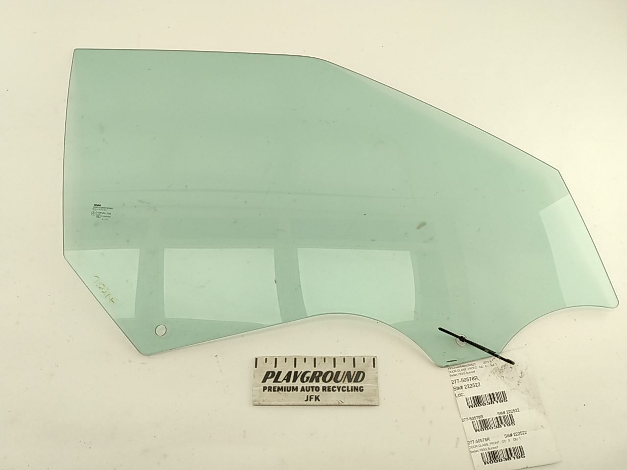 Saab 9-5 Front Right Door Glass