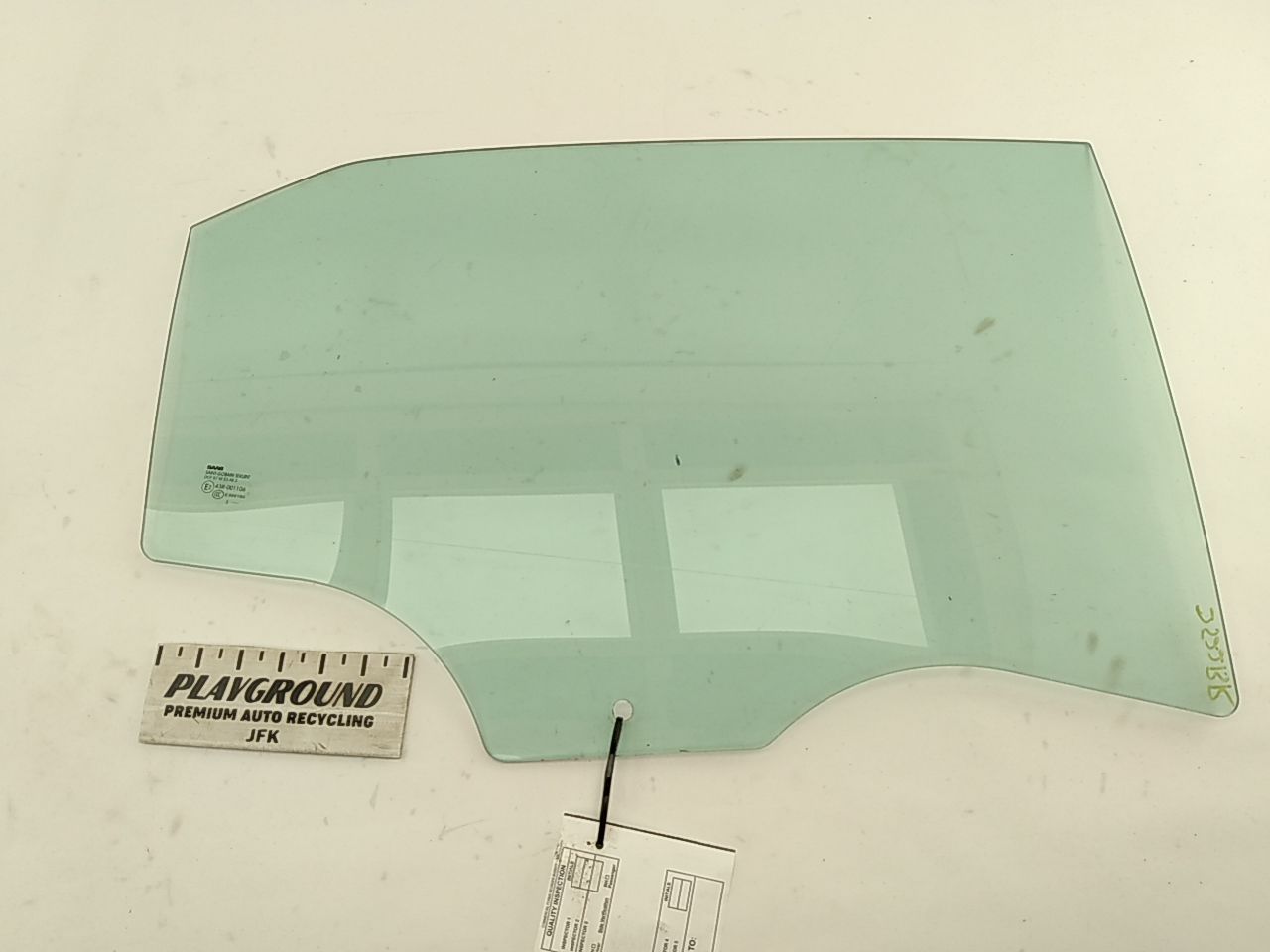 Saab 9-5 Rear Right Door Glass