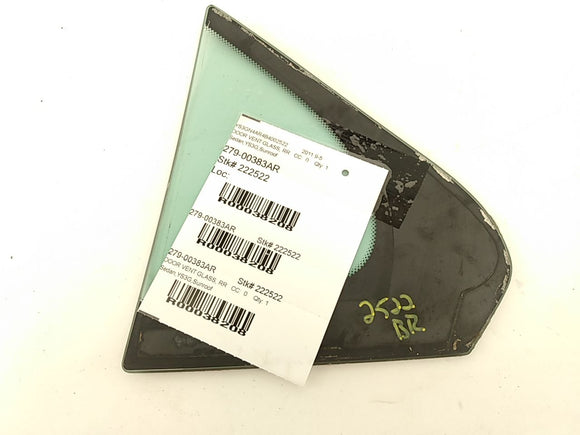 Saab 9-5 Rear Right Door Quarter Glass