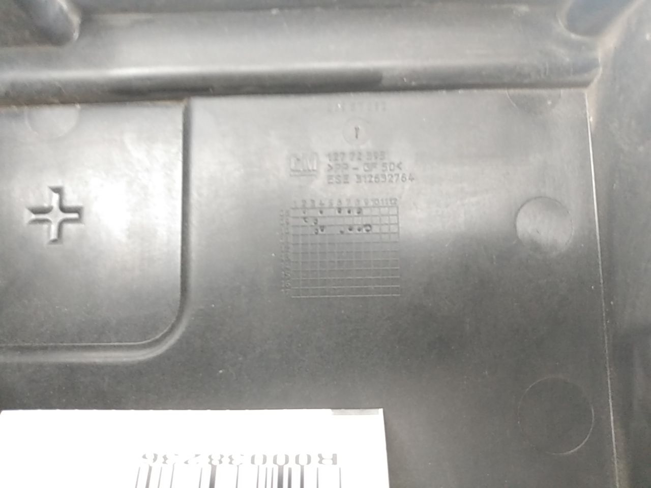 Saab 9-5 Battery Cover Panel