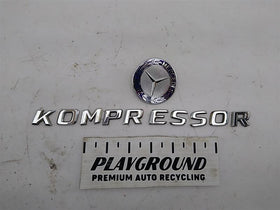 Mercedes SLK230 Emblem and Letters