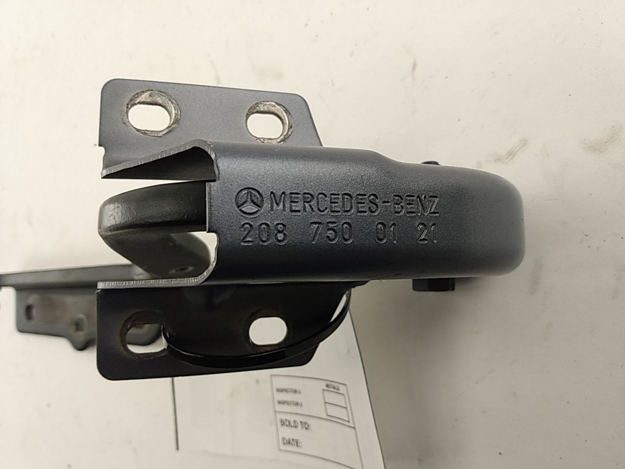 Mercedes CLK320 Rear Left Convertible Top Hinge