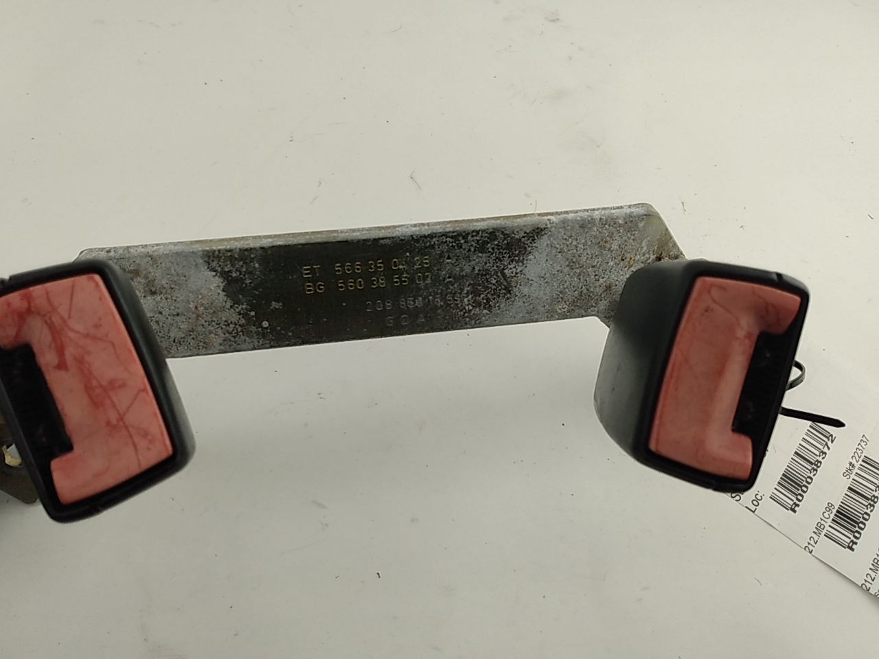 Mercedes CLK320 Rear Seat Belt Buckles