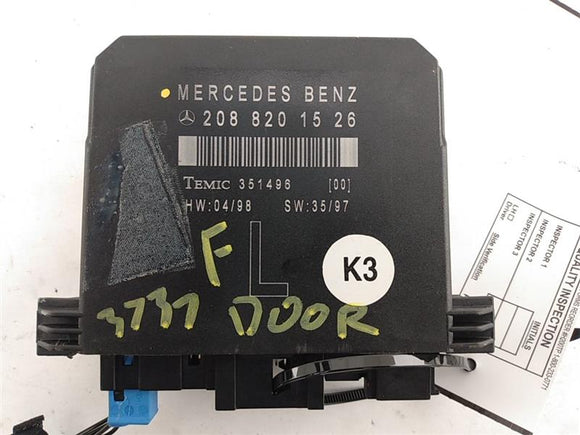 Mercedes CLK320 Front Left Door Module