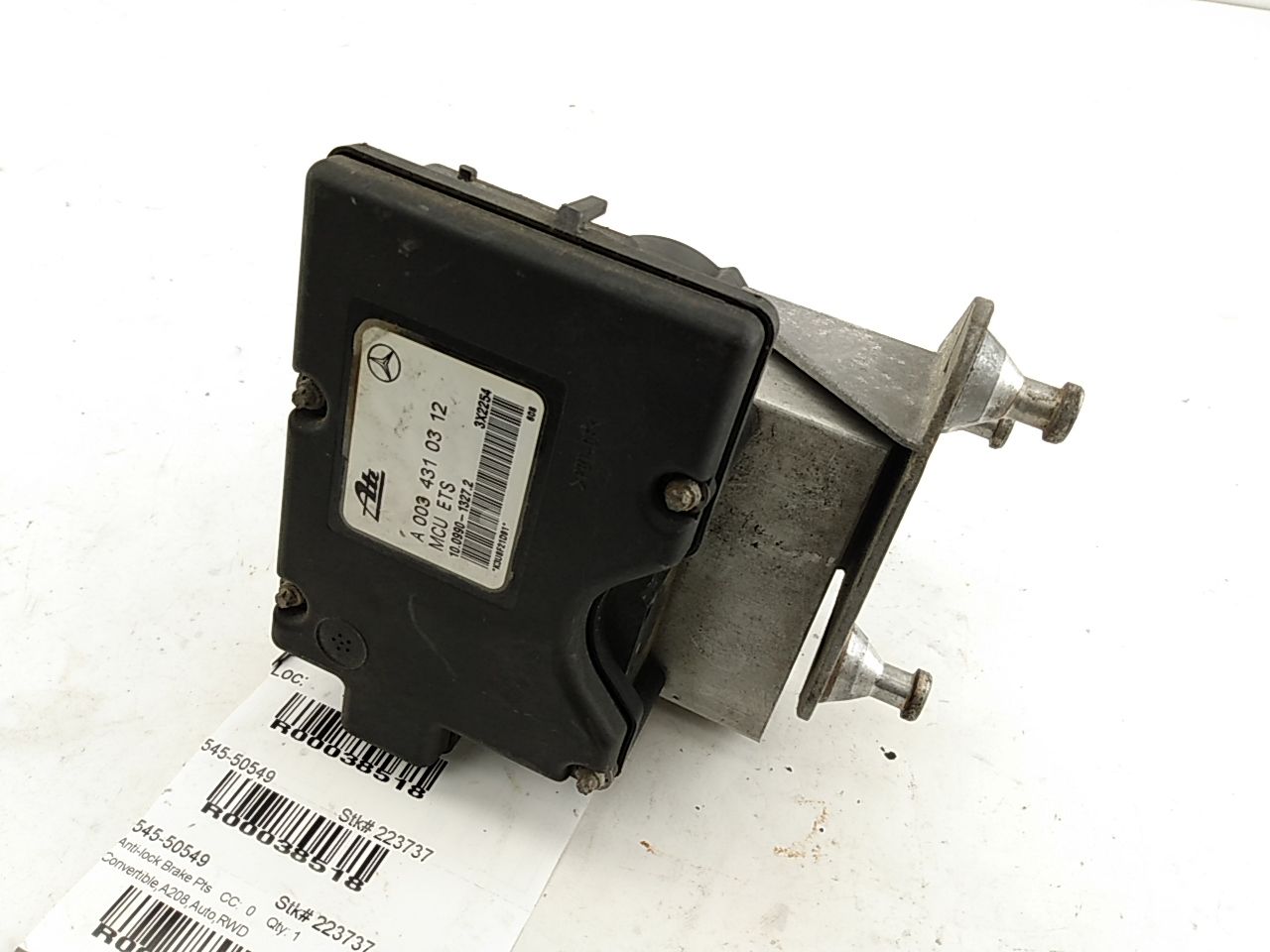 Mercedes CLK320 ABS Pump & Module Assembly