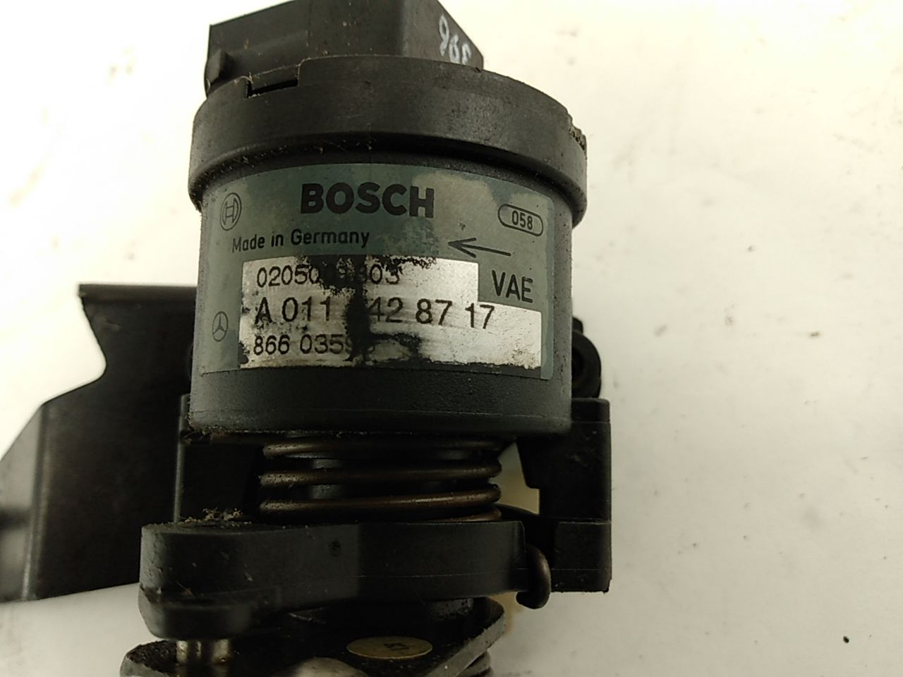 Mercedes CLK320 Throttle Control Solenoid