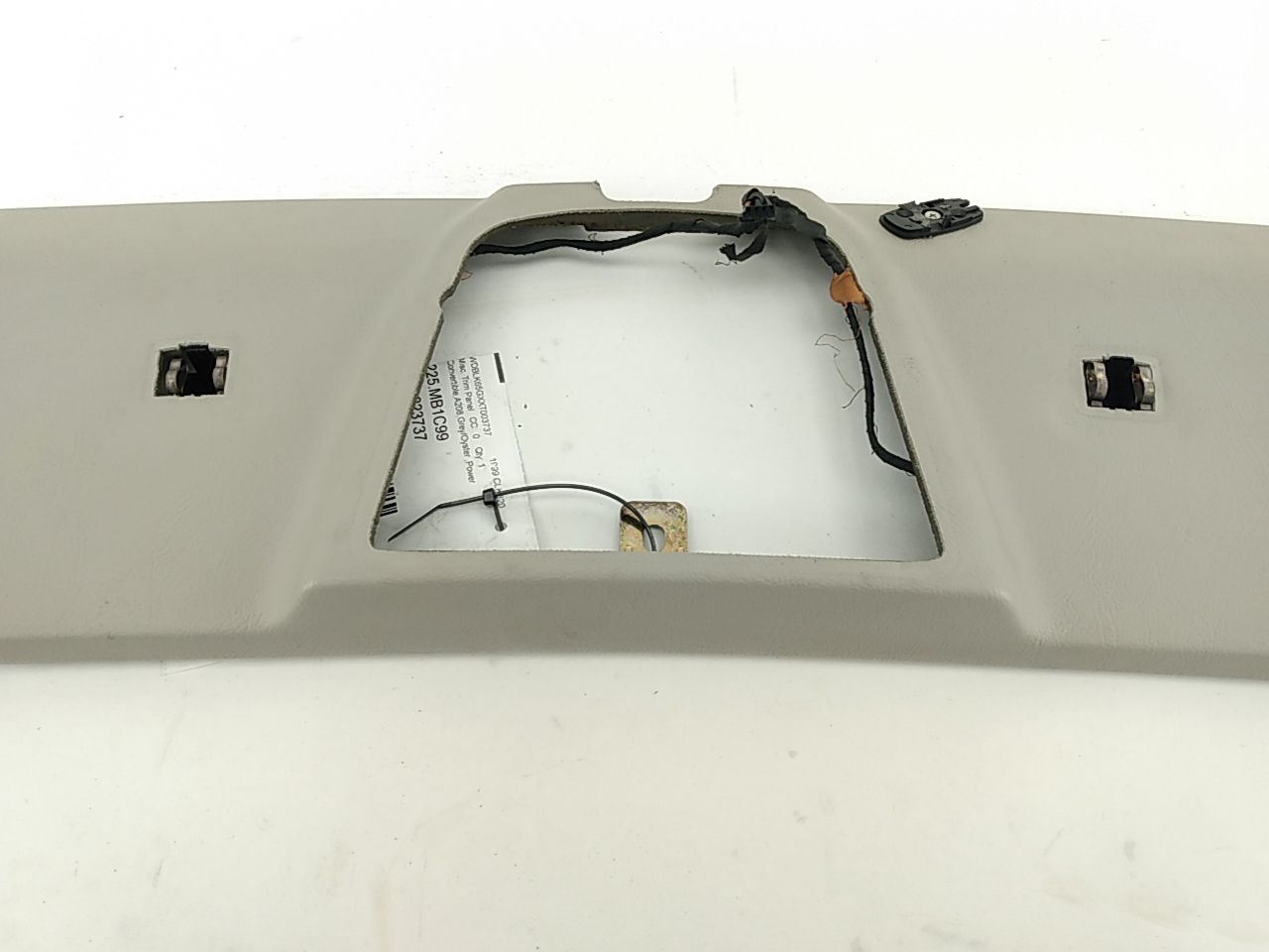 Mercedes CLK320 Front Upper Header Panel