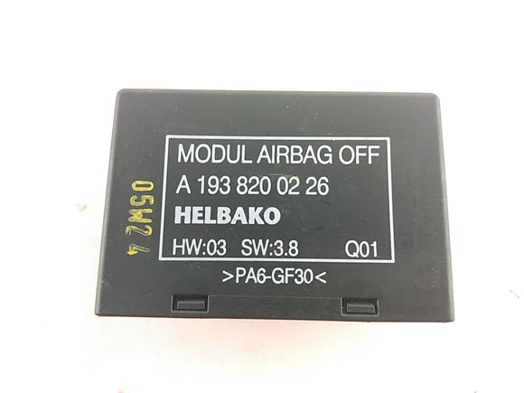 Chrysler Crossfire Air Bag Off Module