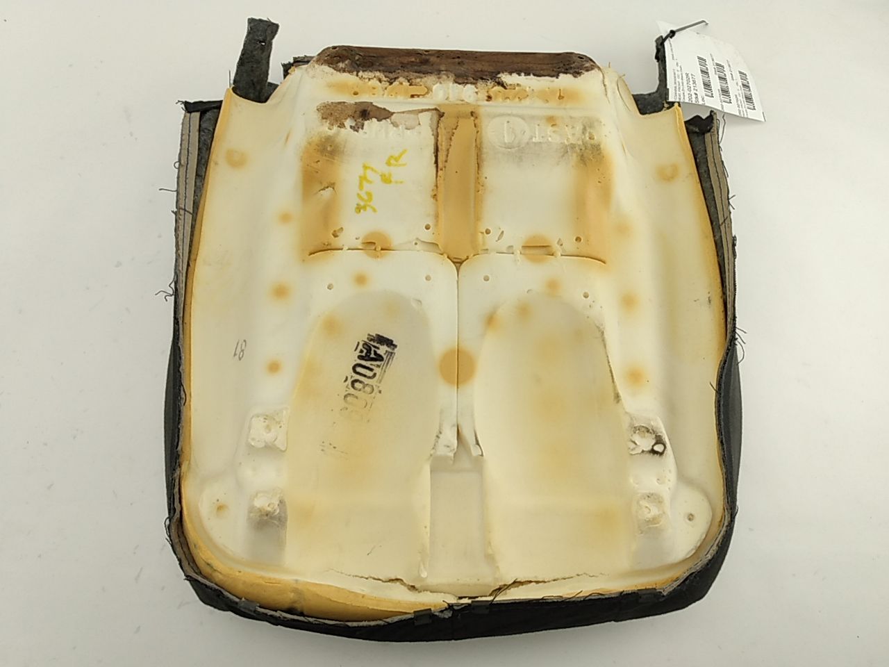 Chrysler Crossfire Right Seat Lower Foam With Cloth